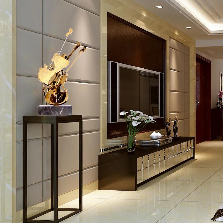Articles de décoration intérieure moderne de luxe en or pour la maison