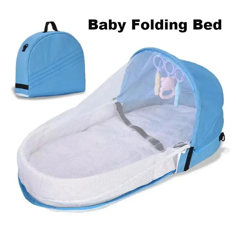 Lit de bébé pratique pliant Anti pression berceau
