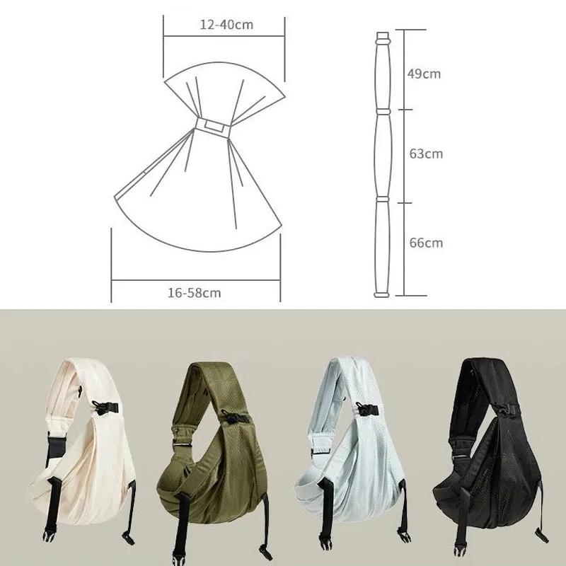 Portable bébé fronde porte-bébé enveloppement enfant en bas âge sac à dos sac à bandoulière