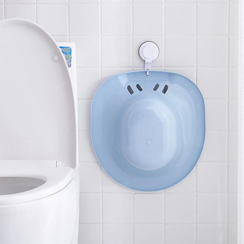 Baignoire de siège de toilette pour bidet, soins post-partum, bassin pour handicapés, trempage périnéal, pas de squats