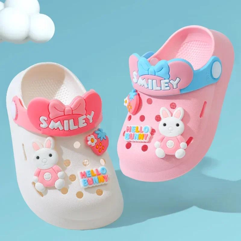 Sandales mules bébé semelle souple antidérapante - Chaussures intérieur extérieur garçons filles