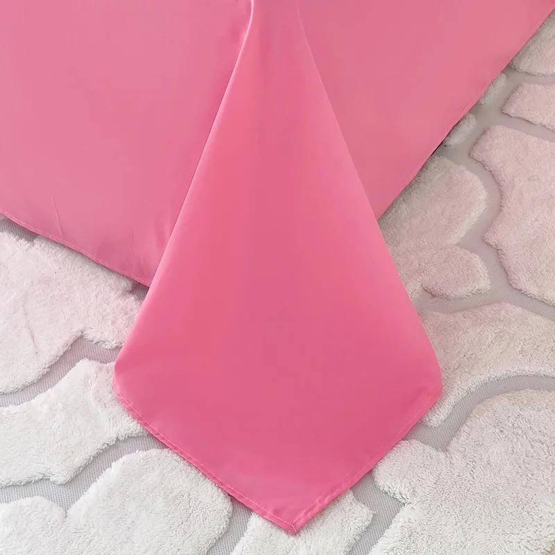Draps plats de couleur unie