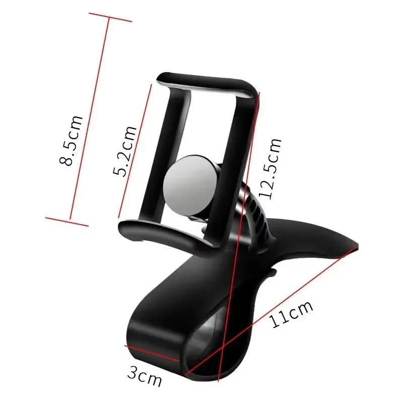 Support de téléphone de voiture rotatif à 360 degrés