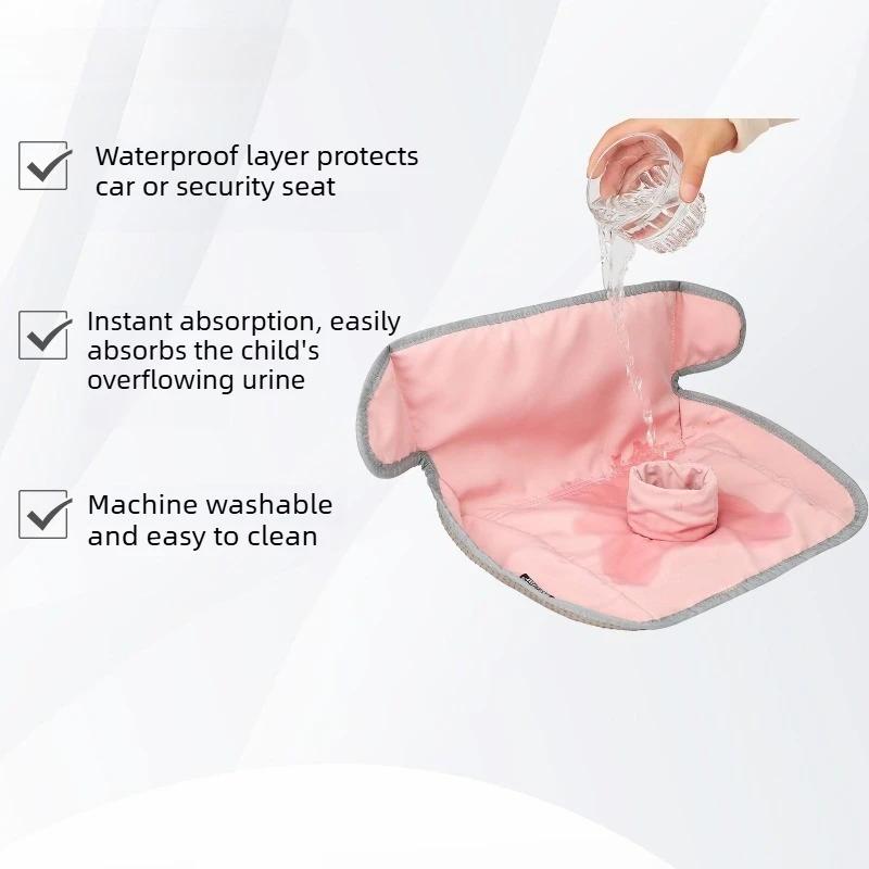 Coussin de protection pour siège auto enfant avec dos antidérapant