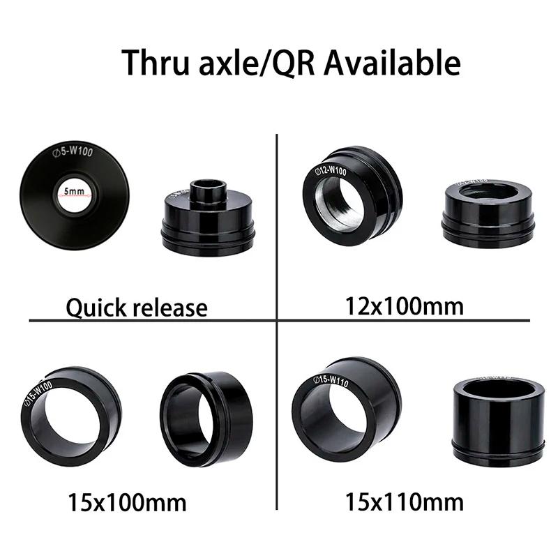 Support de montage de fourche de vélo, support de vélo à dégagement rapide en alliage d'aluminium, support fixe de roue arrière de vélo, support de transport de voiture