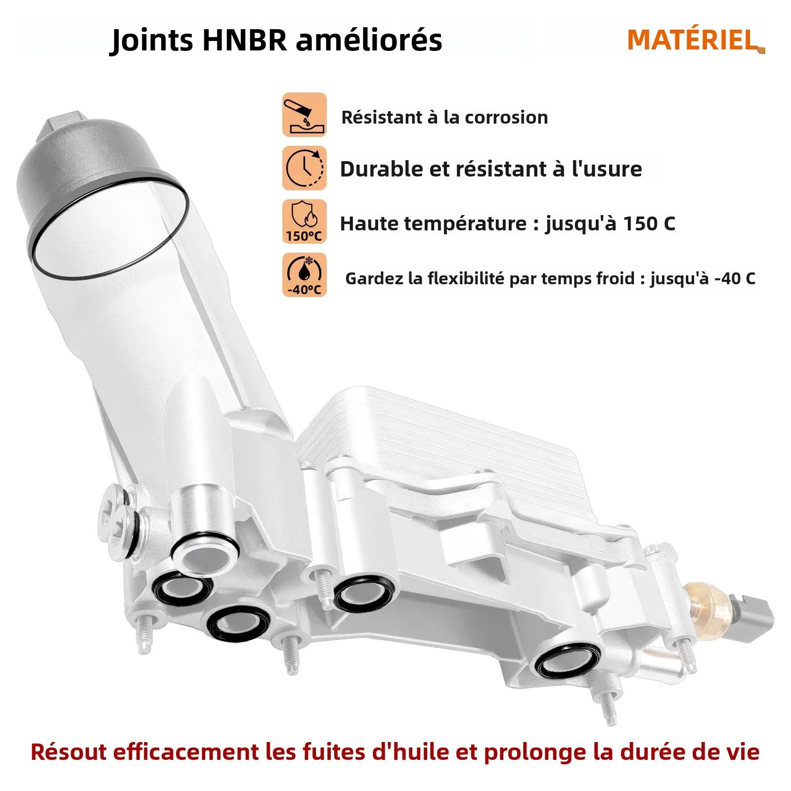 Refroidisseur d'huile en aluminium 68105583AF