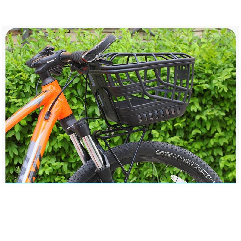 Support de support avant de vélo pour 20 24 26 27.5 29 pouces vélo de route vtt support avant de vélo support de panier de vélo de voyage