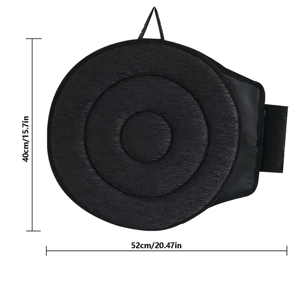 Coussin de siège de voiture rotatif à 360 degrés pour personnes âgées et femmes enceintes, coussin de siège pivotant universel multifonctionnel pour véhicule