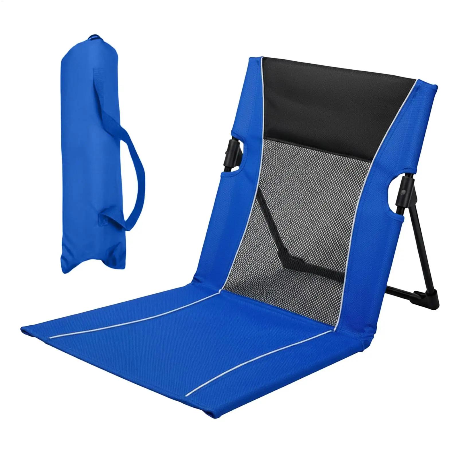 Chaise longue de plage pliable avec sac de transport pour piscine, idéale pour bronzer, voyager, camper et pique-niquer