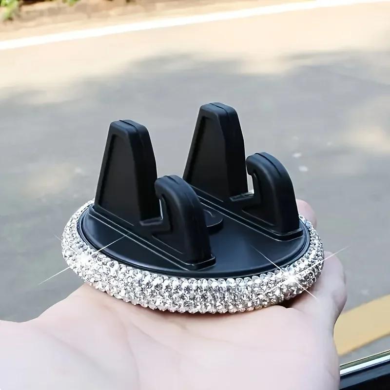 Support de téléphone portable pour voiture - Élégant et polyvalent, adapté à une pose horizontale et verticale