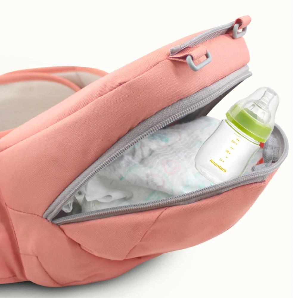 Porte-bébé ergonomique, siège Hipseat pour bébé, respirant, kangourou, face avant, porte-bébé, taille, voyage pour 0-36M