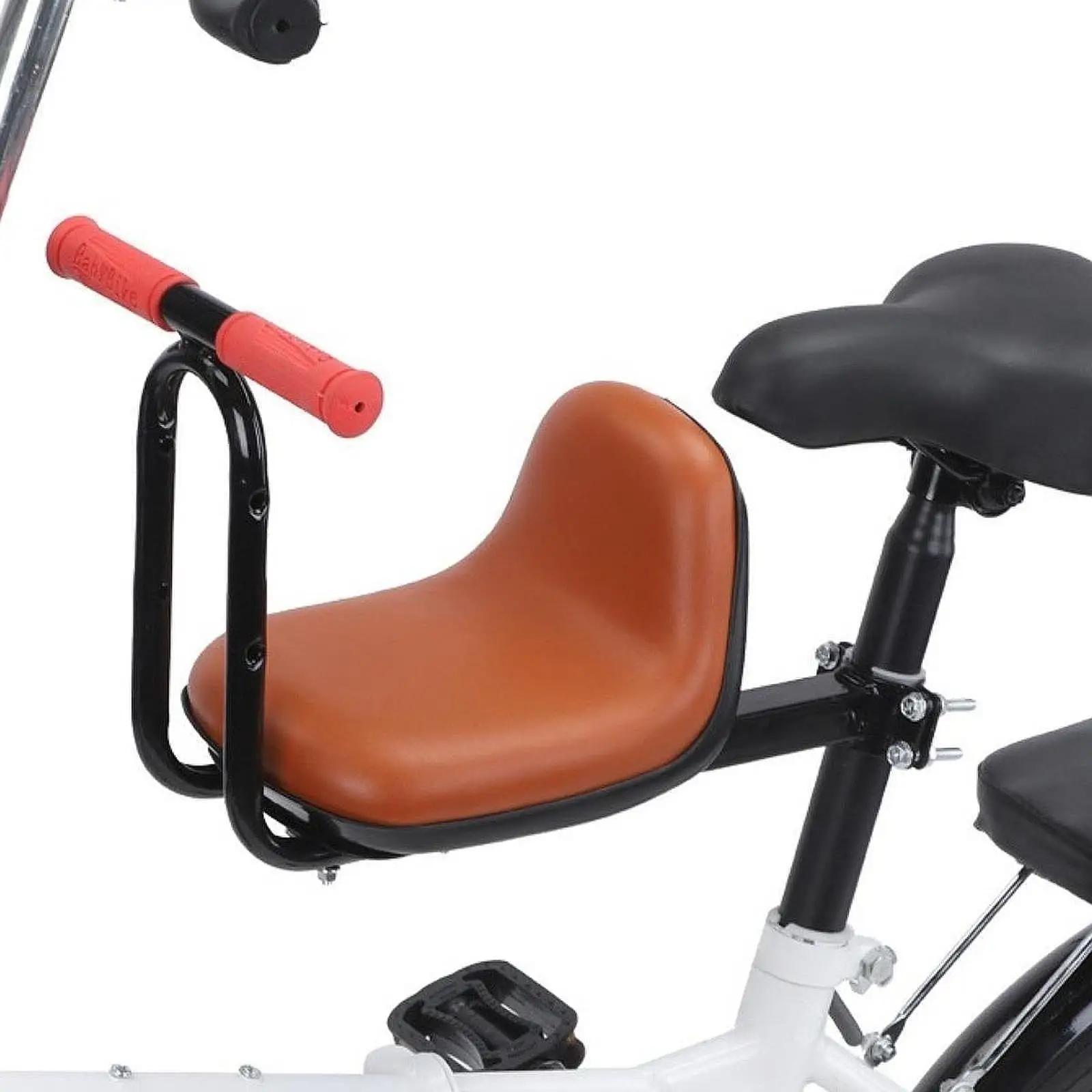 Siège de vélo pour enfant avec barrière de sécurité complète