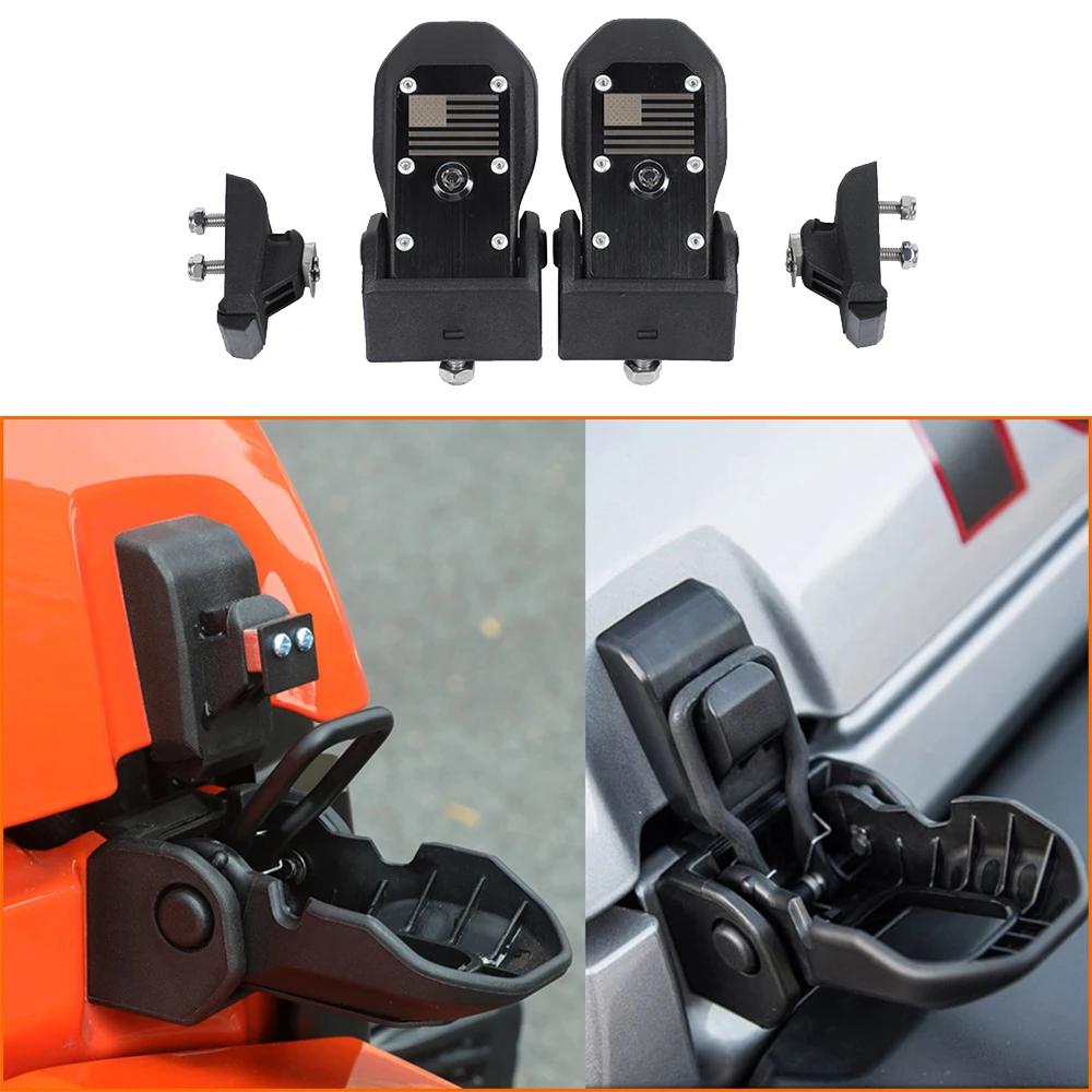 Loquets de capot antivol pour Jeep Wrangler JL JLU 4XE Rubicon Gladiator JT 2018-2024 US Accessoires extérieurs de voitu
