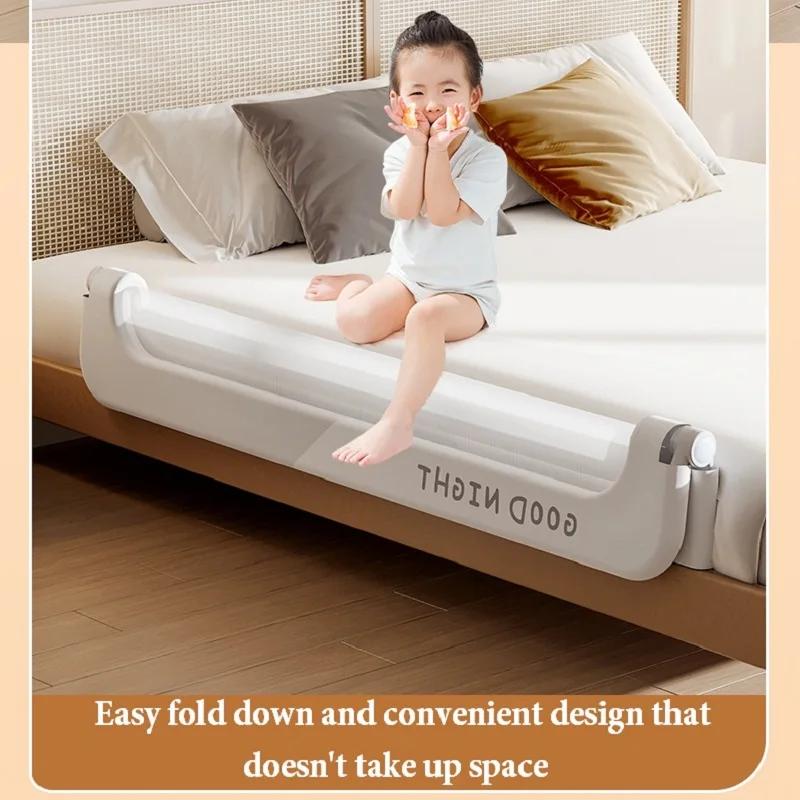 Barrière de sécurité pour lit de bébé