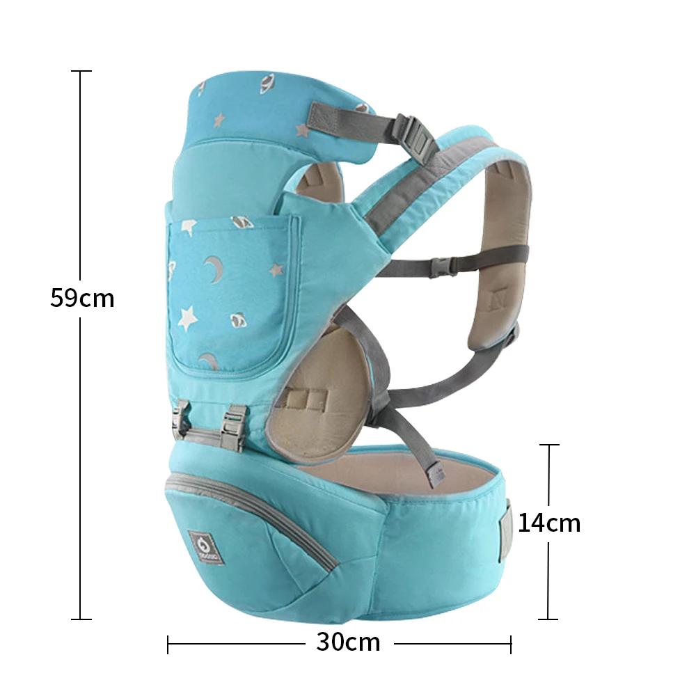 Porte-bébé ergonomique, siège Hipseat pour bébé, respirant, kangourou, face avant, porte-bébé, taille, voyage pour 0-36M