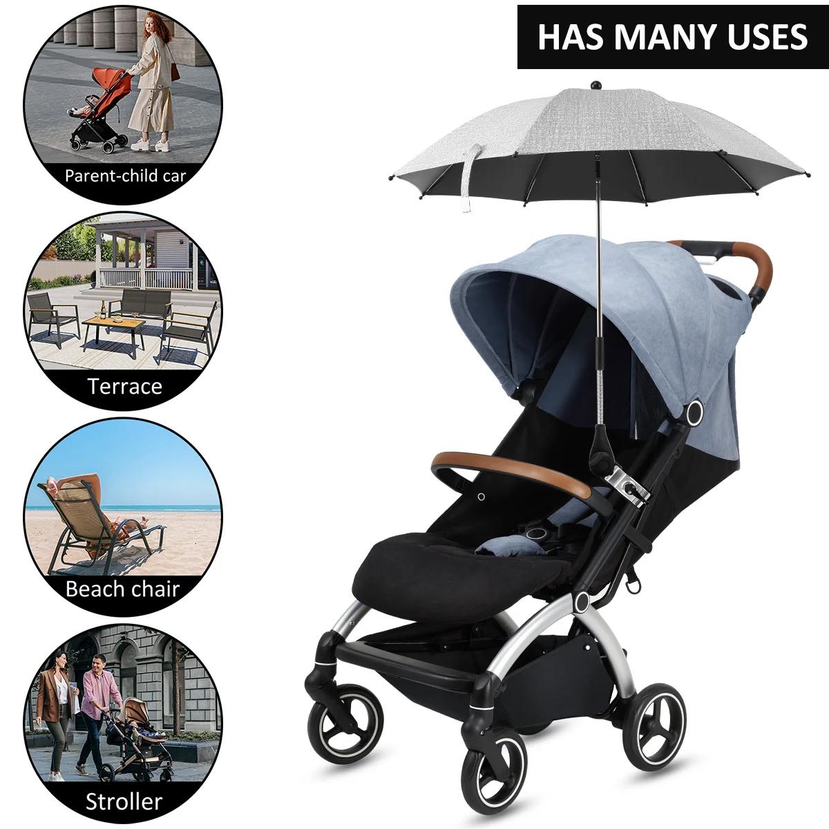 Parapluie universel poussette bébé - Protection UV
