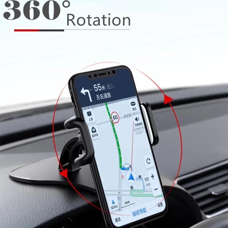Support de téléphone de voiture rotatif à 360 degrés