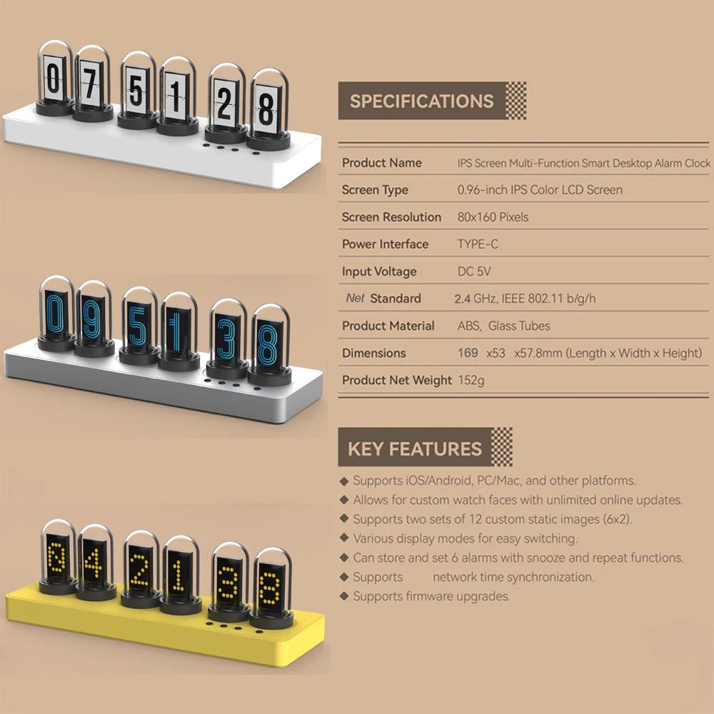 Réveil à Tube Nixie IPS