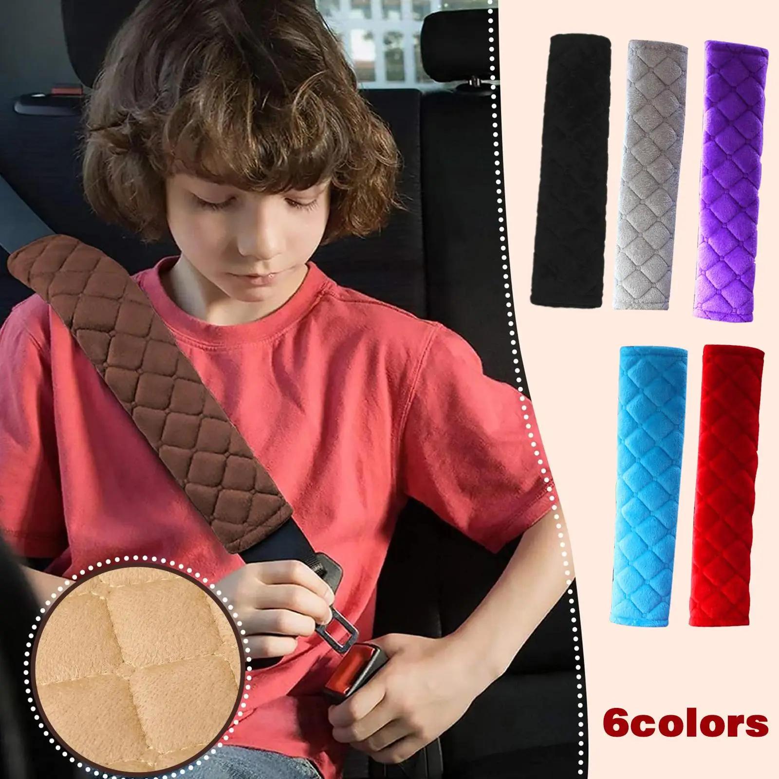 Housse de ceinture de sécurité de voiture, coussins d'épaule de ceinture de sécurité universels, Protection des épaules, housses de ceinture de sécurité confortables