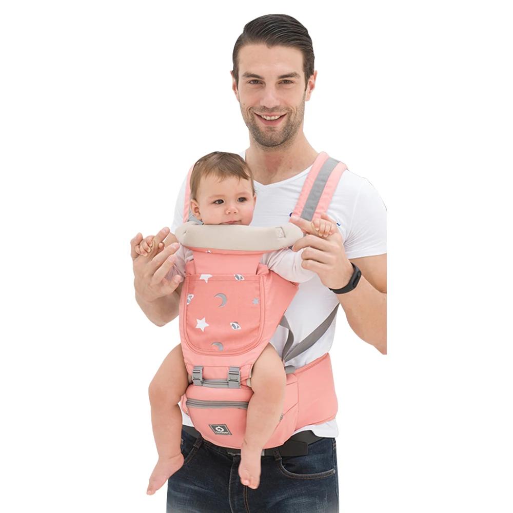 Porte-bébé ergonomique, siège Hipseat pour bébé, respirant, kangourou, face avant, porte-bébé, taille, voyage pour 0-36M