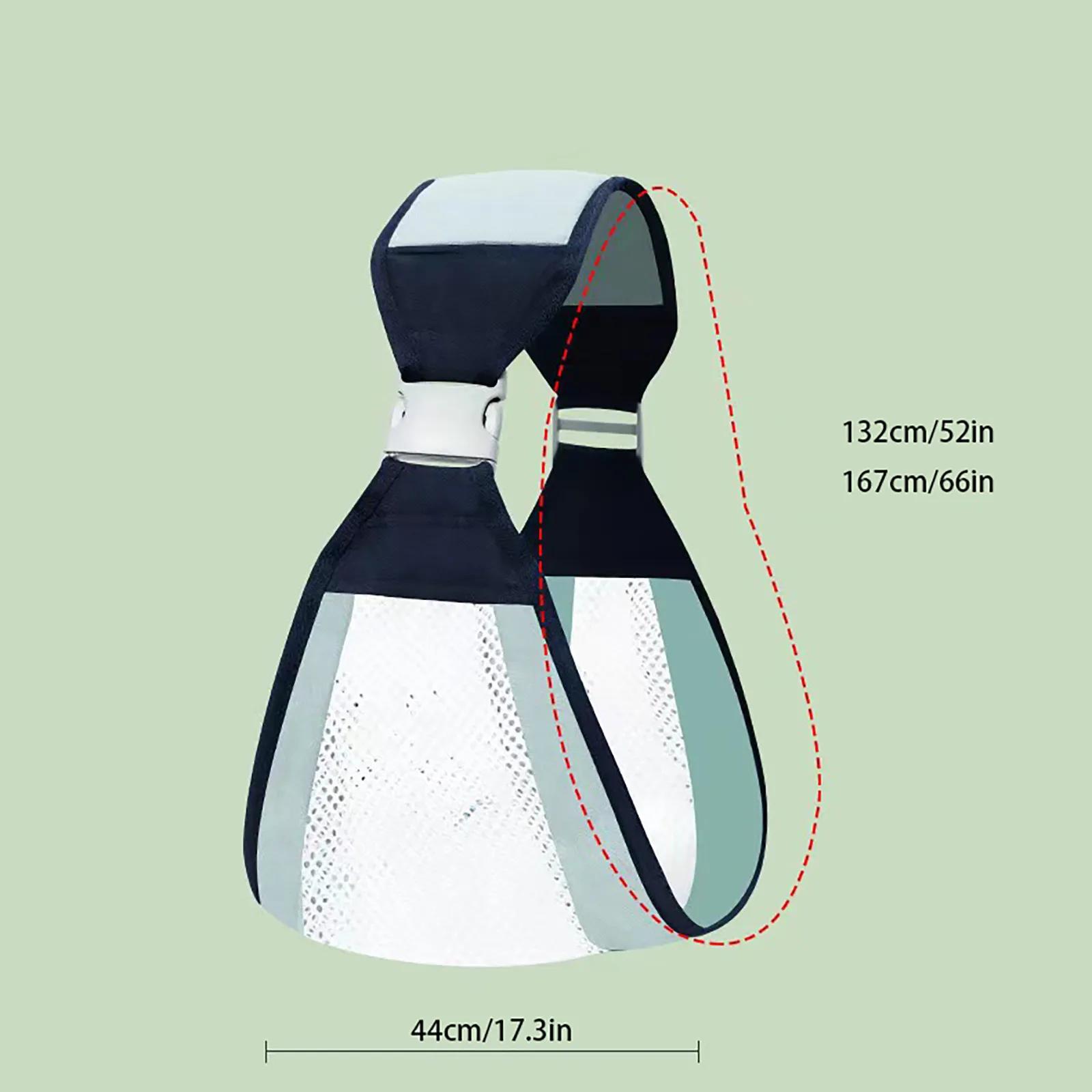 Porte-bébés réglable avec sangle, écharpe pour nourrissons et tout-petits, porte-bébé multifonctionnel à bandoulière confortable
