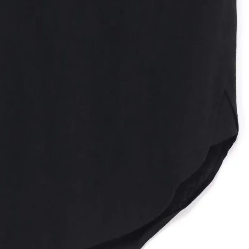 HKSH printemps automne nouveau homme marée Chic Yamamoto chemise foncée tissé à la main longueur moyenne ample unisexe Y