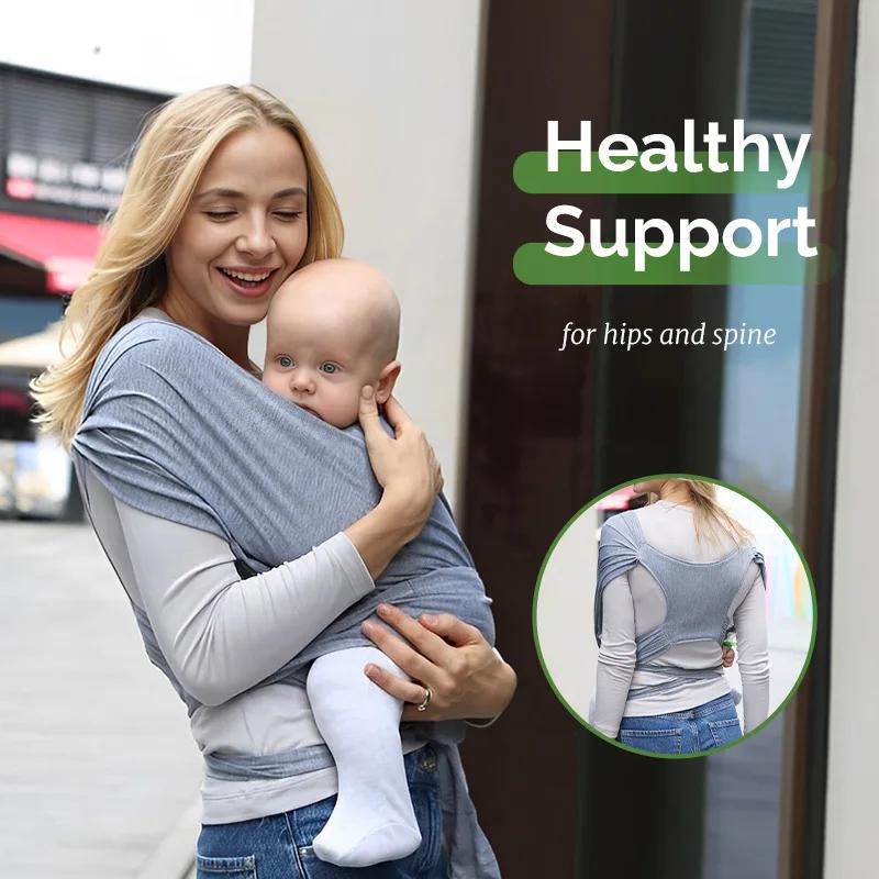 PANGDUBE Porte-bébé en tissu Kangaroos pour transporter des bébés, écharpe ergonomique pour bébé, foulard d'allaitement, écharpe extérieure pour bébé