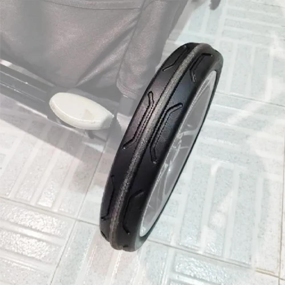 Pneu de poussette remplacement Jane Muum - Roue avant arrière PU sans chambre - Accessoire buggy bébé