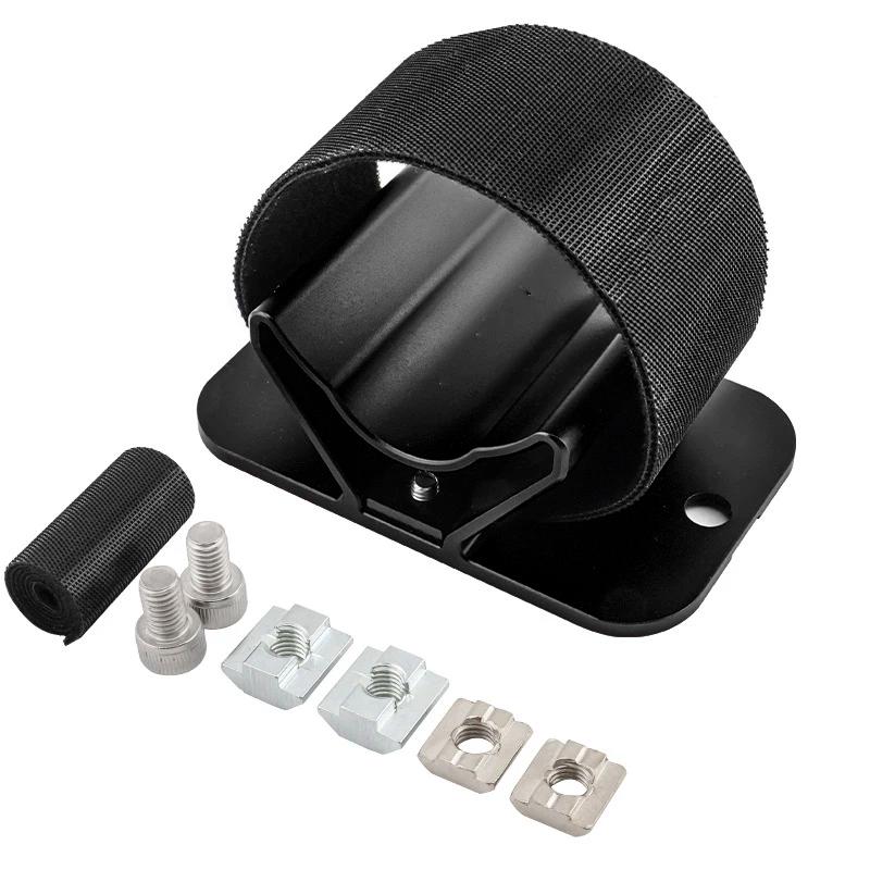 Support de montage de fourche de vélo, support de vélo à dégagement rapide en alliage d'aluminium, support fixe de roue arrière de vélo, support de transport de voiture