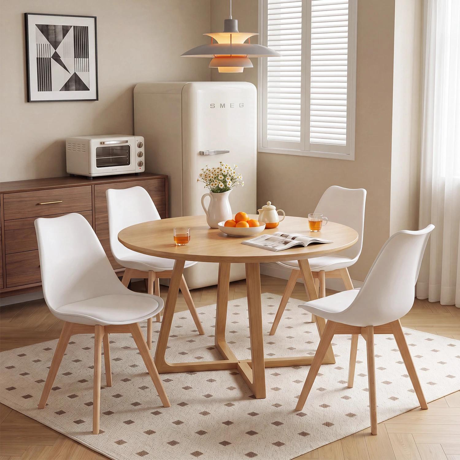 Ensemble de 6 chaises de salle à manger modernes et minimalistes