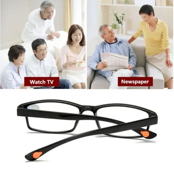 Lunettes de lecture HD anti-lumière bleue pour hommes et femmes, lunettes de lecture portables ultra