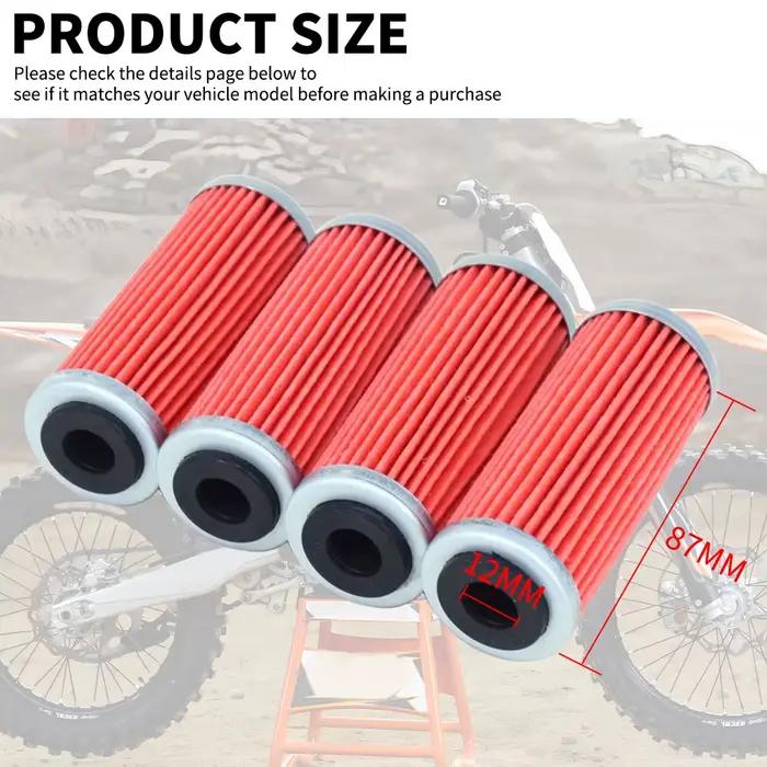 Filtre Oli de moto pour KTM EXC EXCF SXF SMR XCF XCW XCFW Six jours 250 300 350 400 450 505 530 EXC-