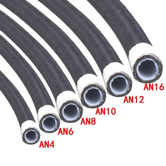 1M/2M/3M/5M AN3 AN4 AN6 AN8 AN10 universel E85 tuyau de carburant huile gaz refroidisseur ligne tuya