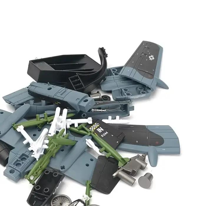 Blocs de construction de la série militaire A-10 Thunderbolt II, avion d'attaque de soutien modèle F