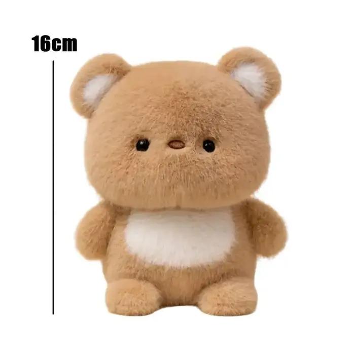 Mignon 16 cm peluche compagnon poupée Capybara éléphant peluche oreiller ours en peluche Animal en p