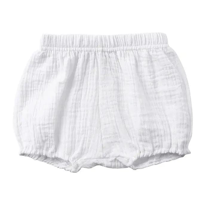 Bloomers d'été de couleur unie pour bébés 0-4T, Shorts en coton pour enfants en bas âge, slips pour