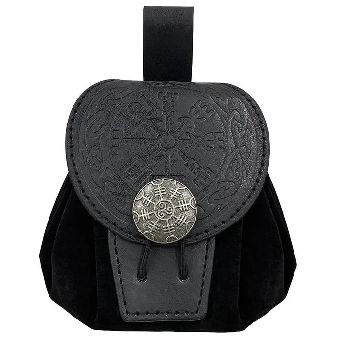 Steampunk – sacs banane de Style Punk médiéval pour hommes, porte-monnaie en cuir Pu, ceinture suspe