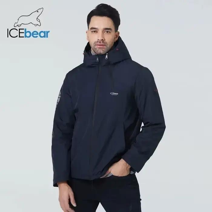 ICEbear – manteaux courts pour hommes, veste élégante avec capuche, vêtements de marque de haute qua