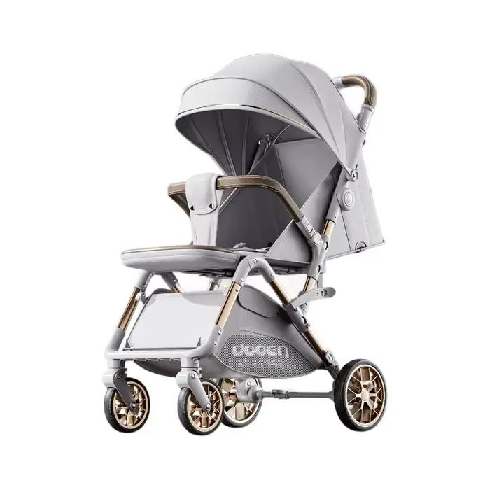 Poussette bébé assise inclinable légère pliable portable pour sorties directions