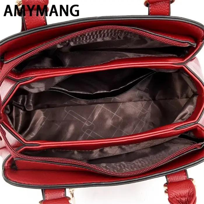 Sacs à main en cuir PU pour femmes, sacs à main de loisirs de haute qualité, sacs de créateurs de lu