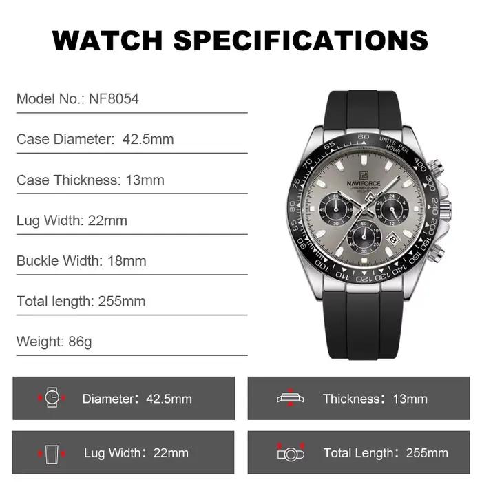 Montre décontractée pour homme NAVIFORCE