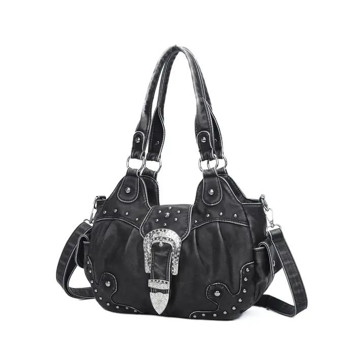 Sac à main léopard pour femmes, sac à bandoulière à poignée supérieure, sac de boulettes en PU, sacs