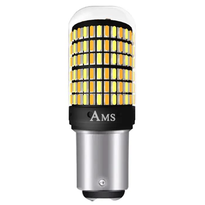 Lampe de Signalisation LED P21w 7443 3157, Ampoule 168smd Canbus, enquêter de Freinage 1157, Bay15d