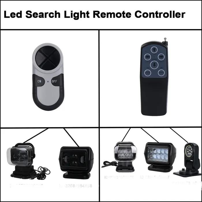 Télécommande pour voitures, bateau, Yacht, projecteur Led 45w à 60w, 1 pièce, batterie non incluse,