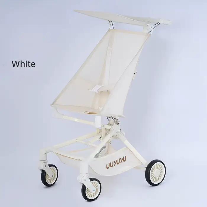 Poussette de voyage ultralégère pour bébé, nouveau modèle 2025, vue haute, portable, confortable