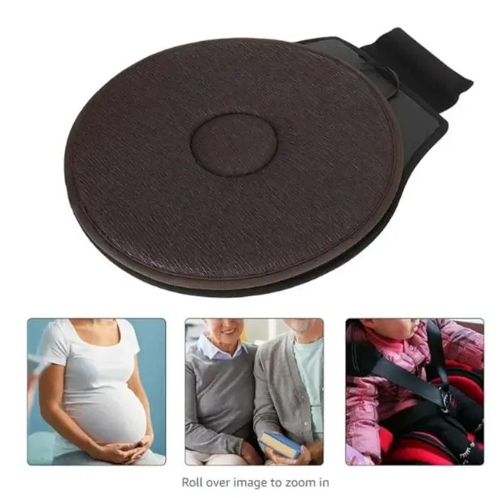 Coussin de siège de voiture pivotant disque 360 degrés chaise de voiture rotatif portable facile de transfert à la maison usage quotidien confort voyage cadeau pour personnes ayant des difficultés de mobilité