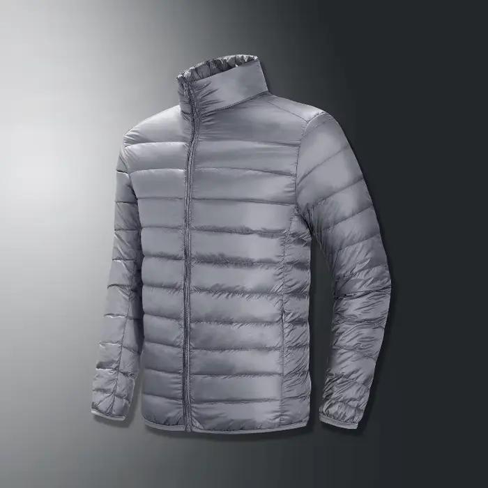 Automne et hiver ultra léger hommes doudoune d'oie blanche hommes à la mode décontracté portable lég