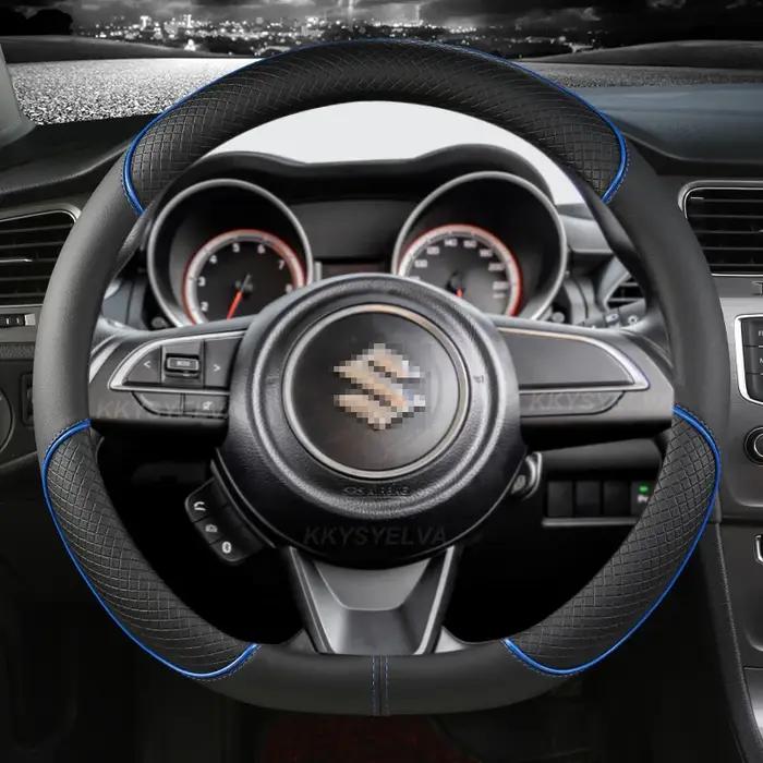Housse de volant de voiture 38cm 15 ", pour Suzuki Alivio/Ciaz Baleno Celerio Jimny SX4 s-cross Gran