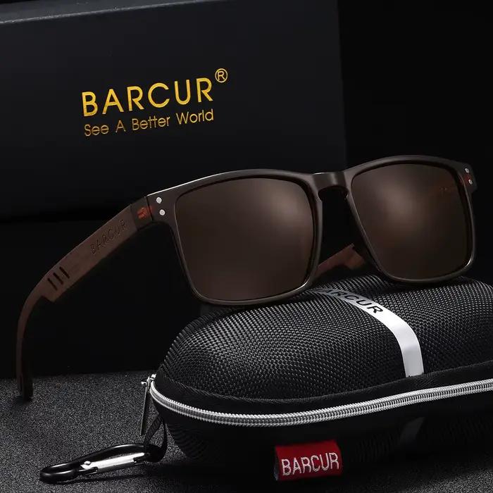 BARCUR Lunettes de soleil de style professionnel simples et confortables, classiques et polyvalentes