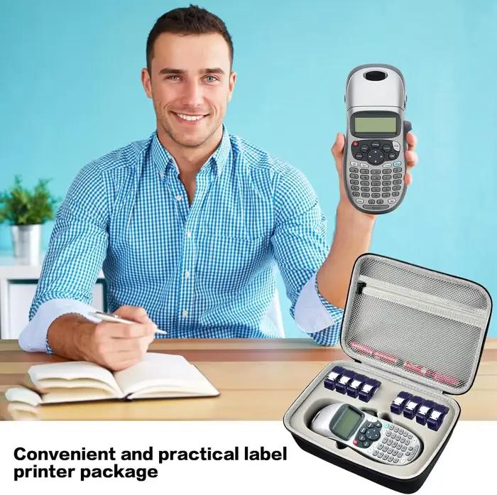 (COULE CASE) Boîtier compatible avec la machine de fabrication d'étiquettes portable DYMO LetraTag L